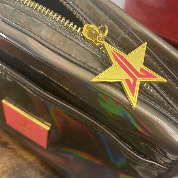 Jeffree Star limited edition black chrome makeup bag - Picture 2 of 3